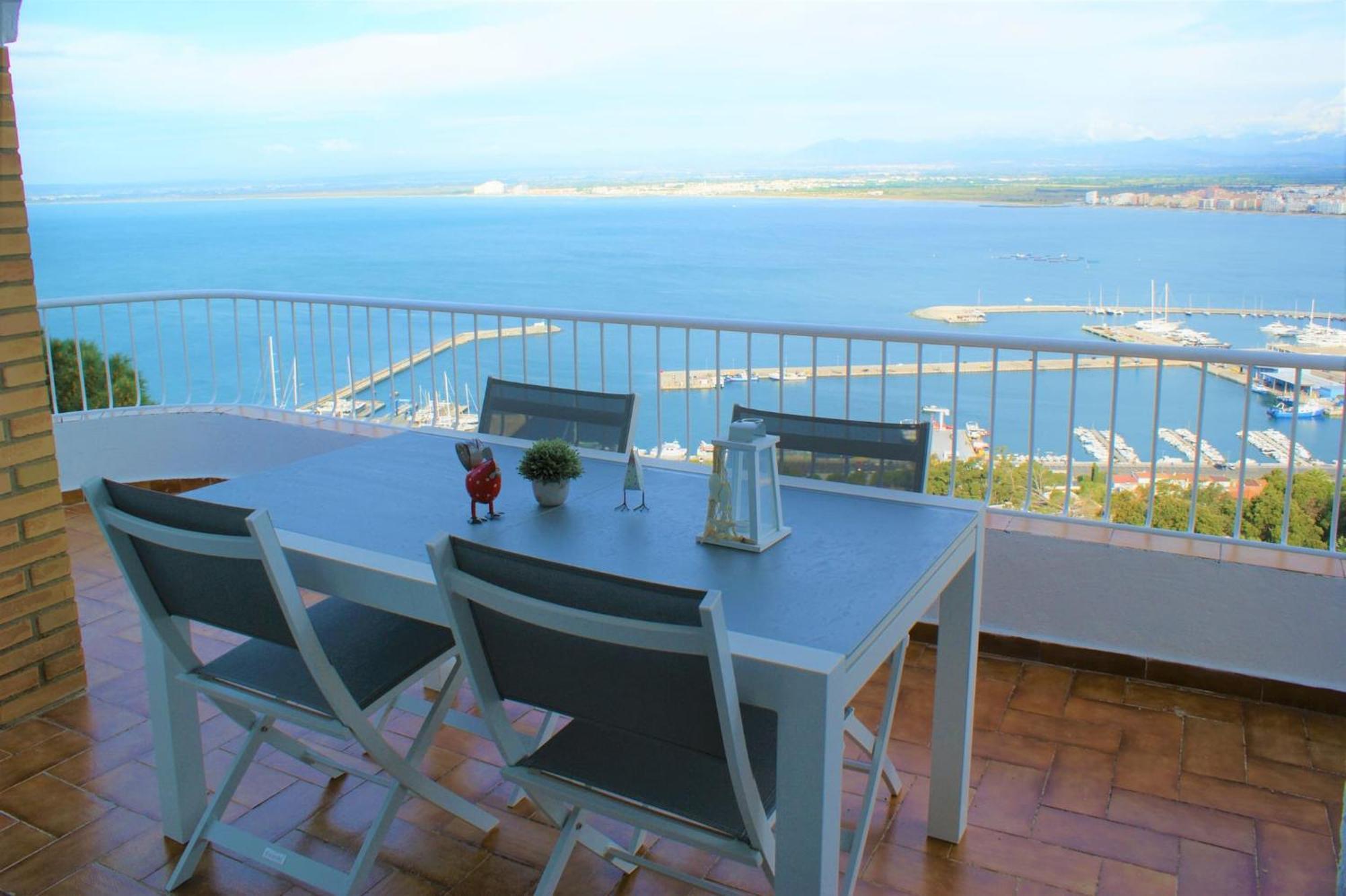 Апартаменти Precioso Piso Con Vistas Espectaculares Del Mar Av-50 Росес Екстер'єр фото